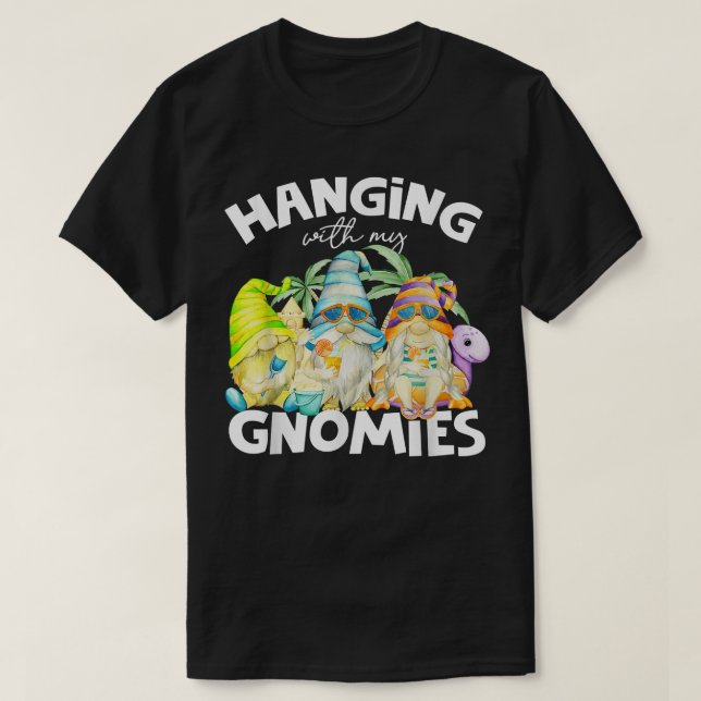 Camiseta Colgar con mi Gnomies Summer Beach Gnom (Diseño del anverso)