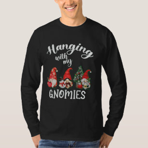 Camiseta Colgar con mi profesor de ciencias Gnomes Ugly Xma