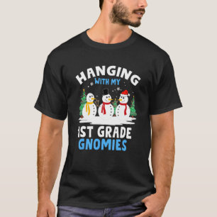 Camiseta Colgar con mi profesora de gnomías de primer grado