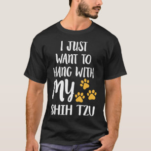 Camiseta Colgar con mi Shih Tzu