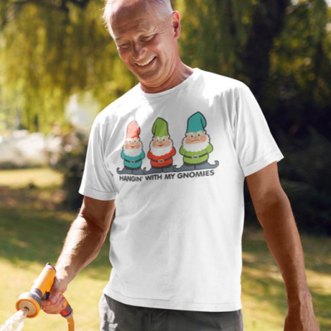 Camiseta Colgar con mis amigos de Gnomies (Subido por el creador)