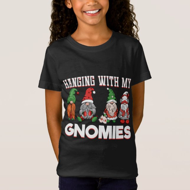Camiseta Colgar con mis cómicos genomas Navidades (Anverso)