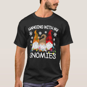Camiseta Colgar con mis cómicos Navidades Gnome Xmas
