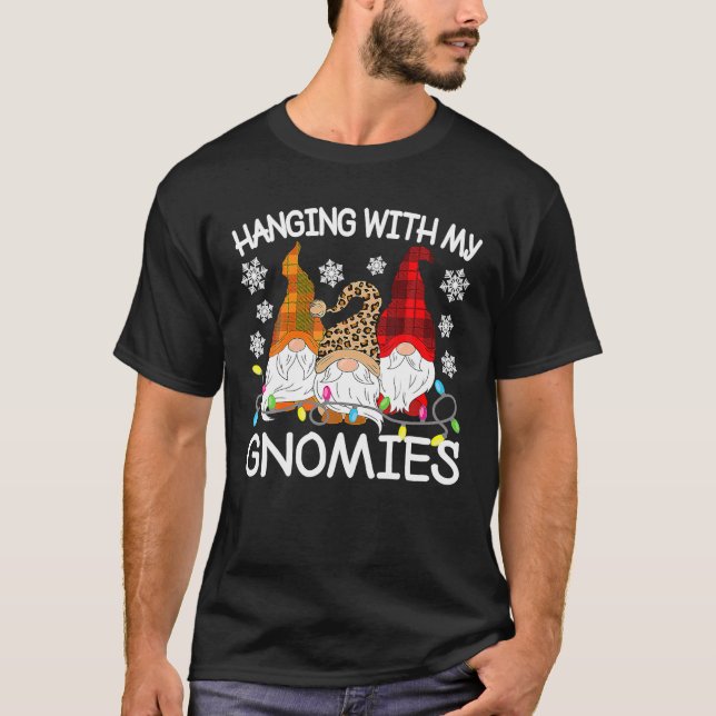 Camiseta Colgar con mis cómicos Navidades Gnome Xmas (Anverso)