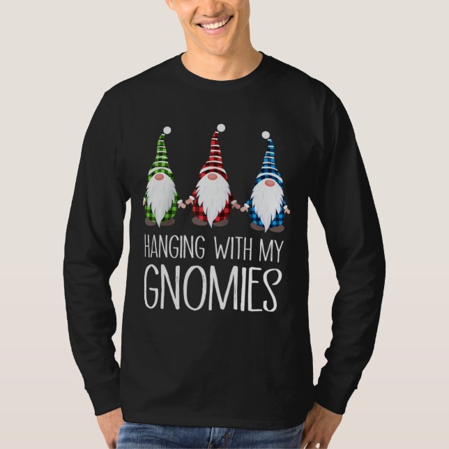 Camiseta Colgar con mis cómicos Navidades Pun Gnome (Anverso)
