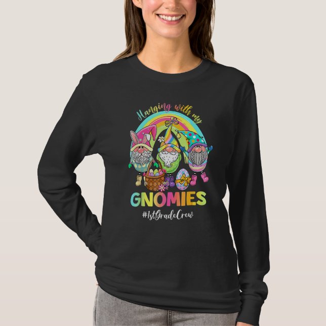 Camiseta Colgar con mis genomas de primer grado profesor fe (Anverso)