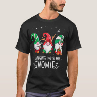 Camiseta Colgar con mis gnomos Nórdicos Santa Gnome Christm