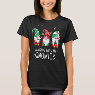 Camiseta Colgar con mis gnomos Nórdicos Santa Gnome Christm