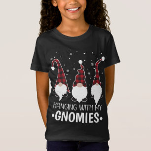 Camiseta Colgar con mis Navidades de Santa Gnome Paja