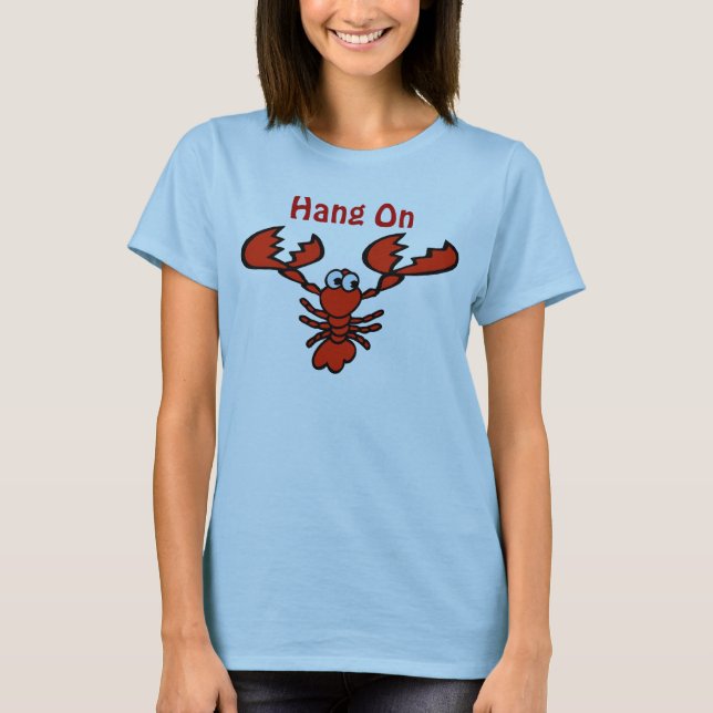 Camiseta Colgar En El Lobo De Los Cangrejos De Cigalas (Anverso)