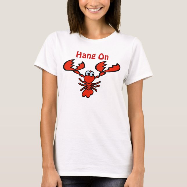 Camiseta Colgar En El Lobo De Los Cangrejos De Cigalas (Anverso)
