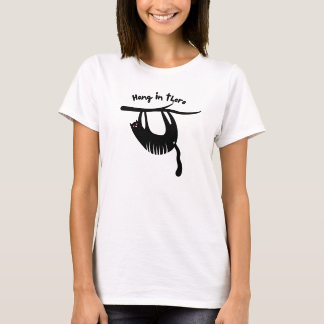 Camiseta colgar en ese gato (Anverso)