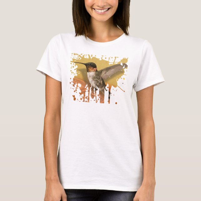 Camiseta colibrí (Anverso)