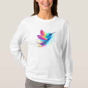 Camiseta Colibrí arcoiris exótica