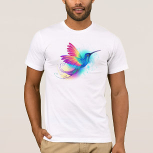 Camiseta Colibrí arcoiris exótica