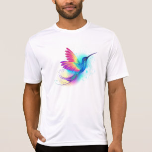 Camiseta Colibrí Arcoíris Exótico