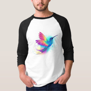 Camiseta Colibrí Arcoíris Exótico