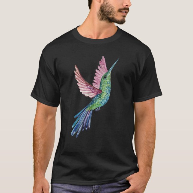 Camiseta Colibri Bird Nature Colorful Hummingbird (Anverso)