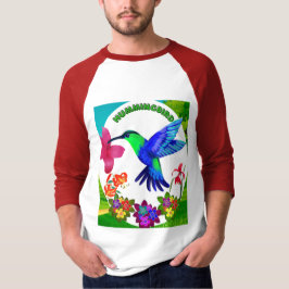Camiseta Colibrí en medio de la belleza de la naturaleza, a