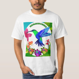 Camiseta Colibrí en medio de la belleza de la naturaleza, a