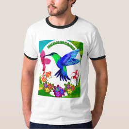 Camiseta Colibrí en medio de la belleza de la naturaleza, a