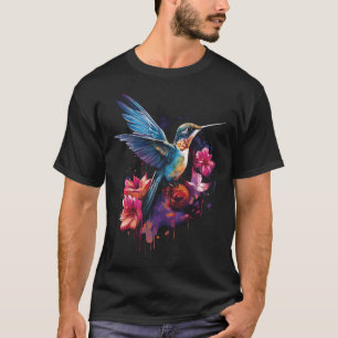 Camiseta Colibrí Floral Ave