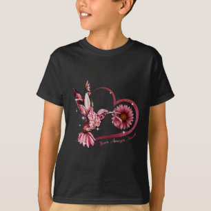 Camiseta Colibrí Girasol Corazón Burgundy Cinta Cerebro 