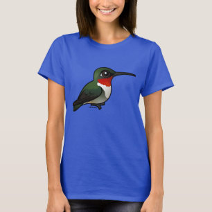 Camiseta colibrí Rubí-throated