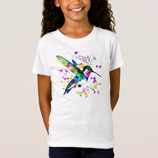 Camiseta Colibrí salpicado (Anverso)