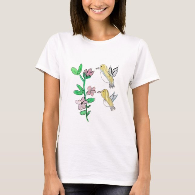 Camiseta Colibríes (Anverso)