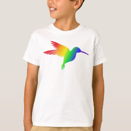 Camiseta Colibríes arcoiris