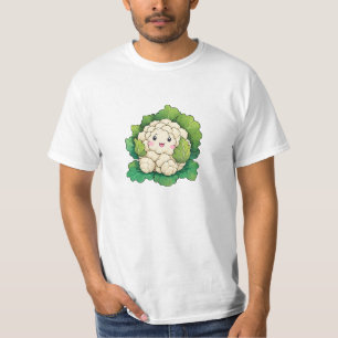 Camiseta Coliflor Kawaii