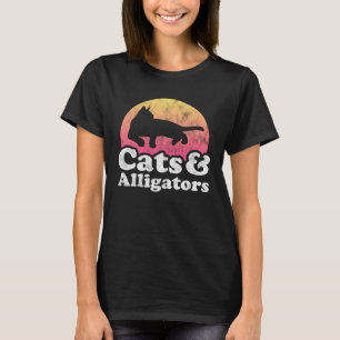 Camiseta Coligador de gatos y lagartos para hombres
