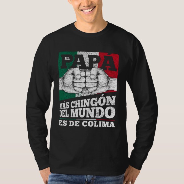 Camiseta Colima Mexico Dia del papá (Anverso)