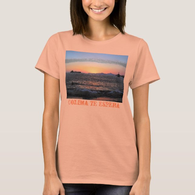 Camiseta Colima te espera (Anverso)