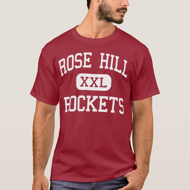 Camiseta Colina color de rosa - Rockets - alta - colina (Anverso)