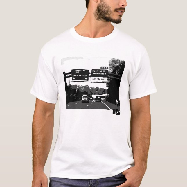 Camiseta Colina de la ardilla de Pittsburgh (Anverso)