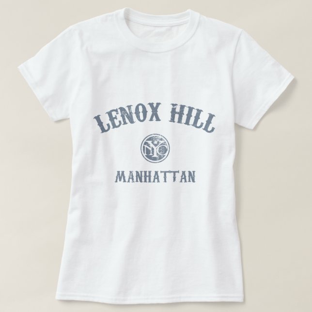 Camiseta Colina de Lenox (Diseño del anverso)