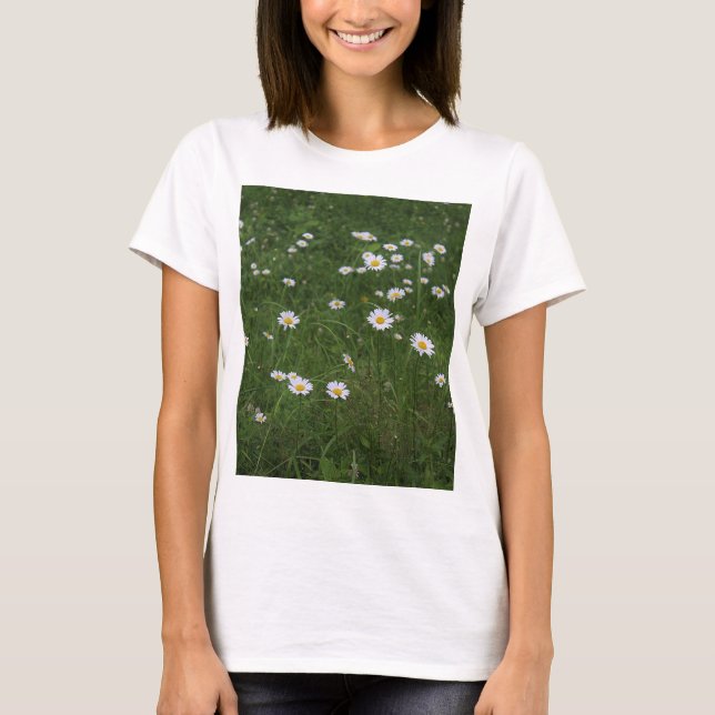 Camiseta Colina de margaritas (Anverso)