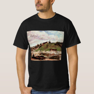 Camiseta Colina de Montmartre con cantera de Vincent van Go