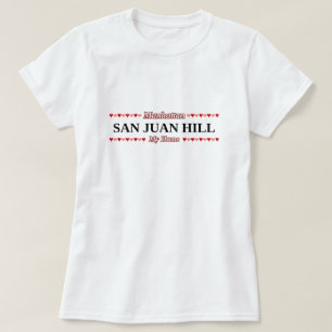 Camiseta COLINA de SAN JUAN - mi hogar - Manhattan, NYC