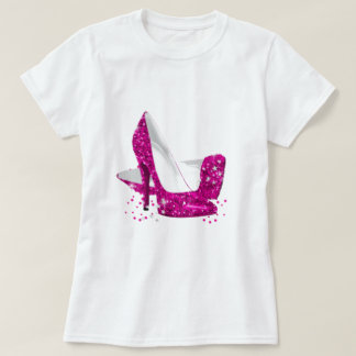 Camiseta Colinas altas rosadas
