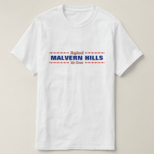 Camiseta COLINAS de MALVERN - mi hogar - Inglaterra;