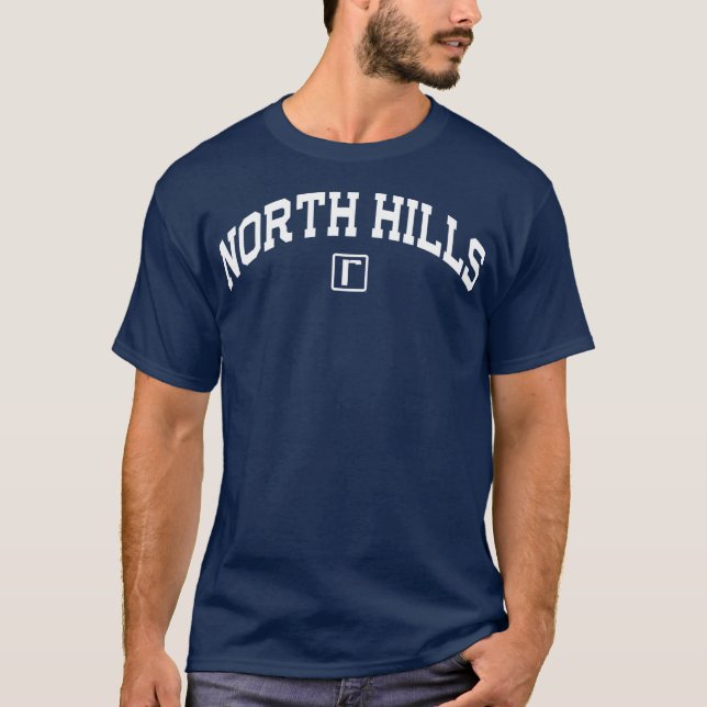 Camiseta Colinas del norte Raleighing (Anverso)
