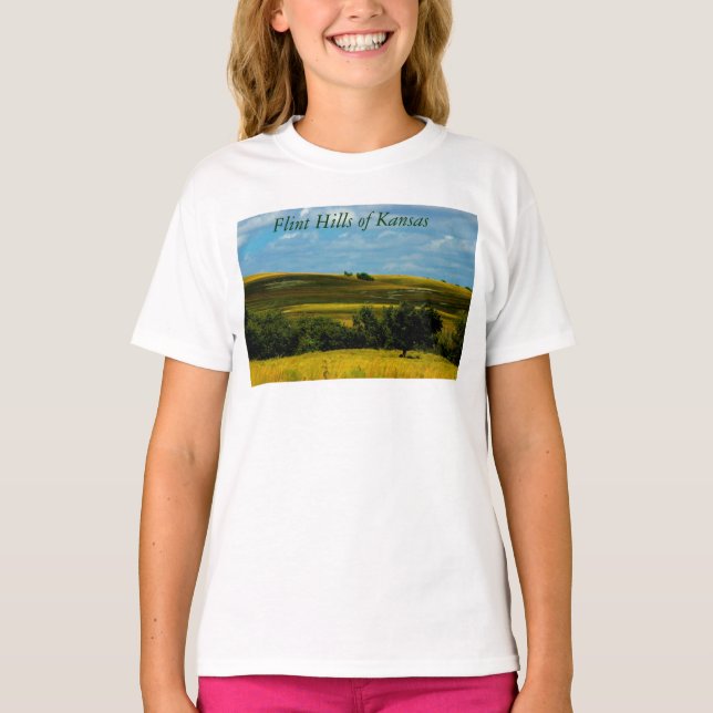 Camiseta Colinas del pedernal (Anverso)