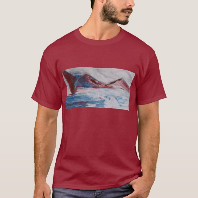 CAMISETA COLINAS ROJAS DEL ICEBERG (Anverso)