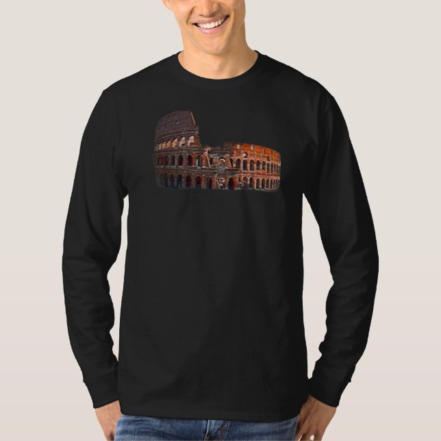 Camiseta Coliseo en Roma Premium (Anverso)