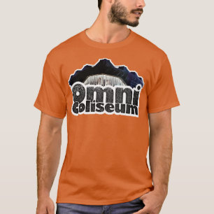 Camiseta Coliseo Omni en Atlanta con pintura al óleo 1 TShi