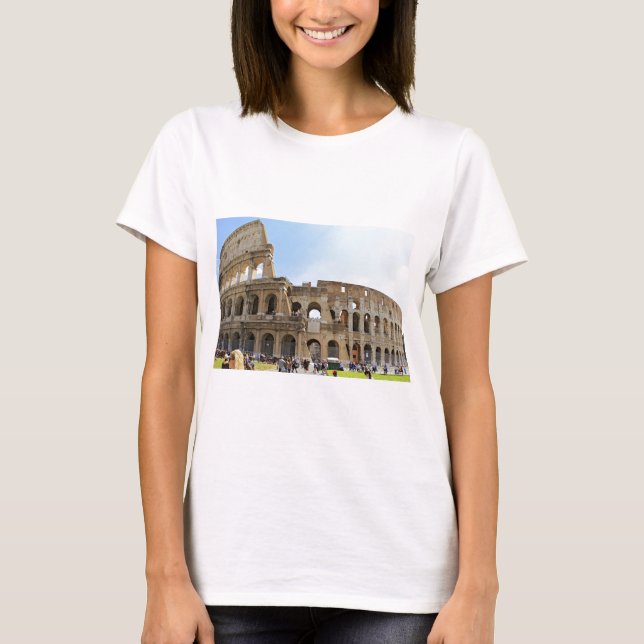 Camiseta Coliseo Roma Fotografía (Anverso)