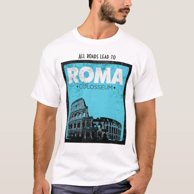 Camiseta Coliseo romaní - Viaje Inspirador (Anverso)